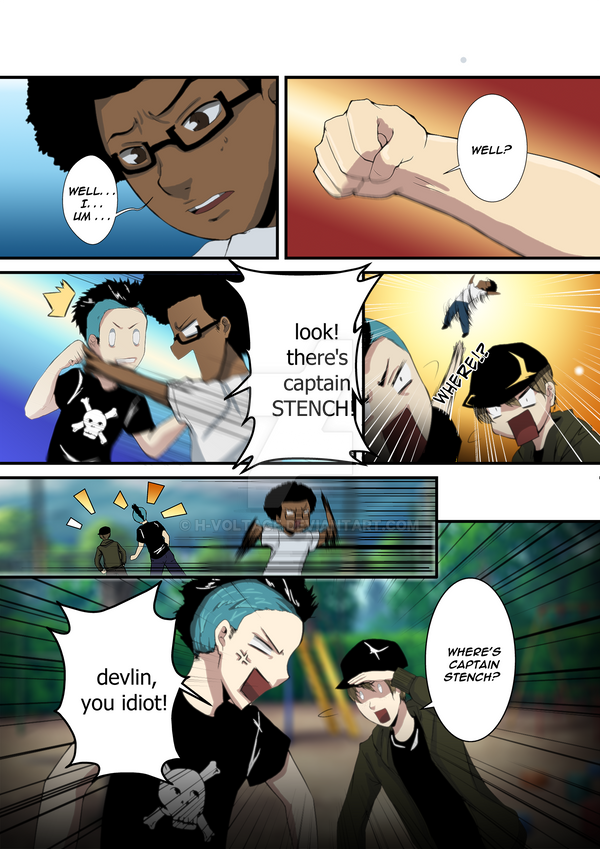 High Voltage Beginnings Colored Comic Page #7 by H-Voltage on DeviantArt