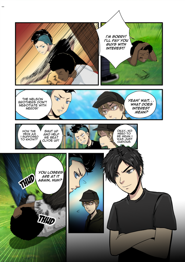 High Voltage Beginnings Colored Comic Page #9 by H-Voltage on DeviantArt