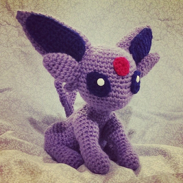 Espeon (Amigurumi)