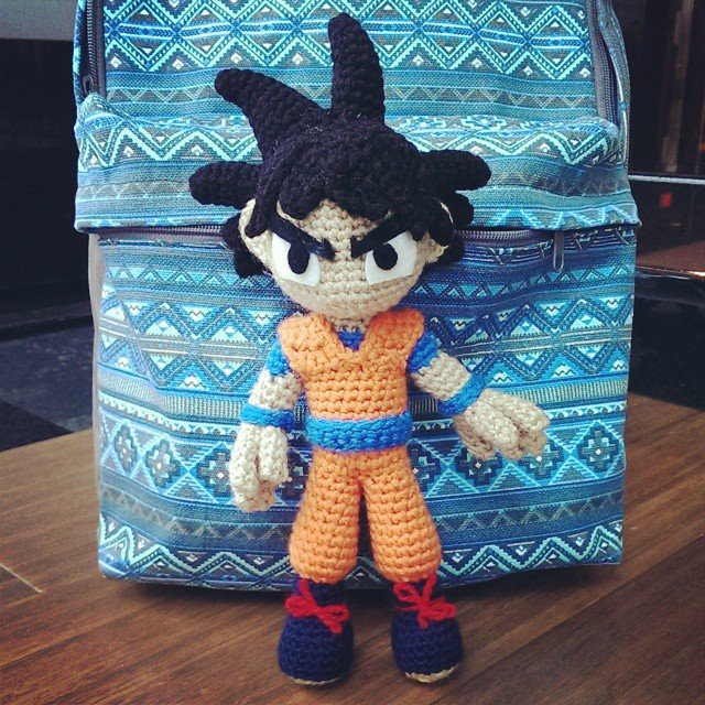 Goku (Crochet) by SirPurlGrey on DeviantArt Goku (Crochet) by SirPurlGrey on DeviantArt