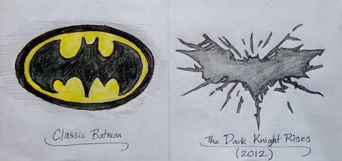 Logo Evolution - Batman by JA-BohoQuirks