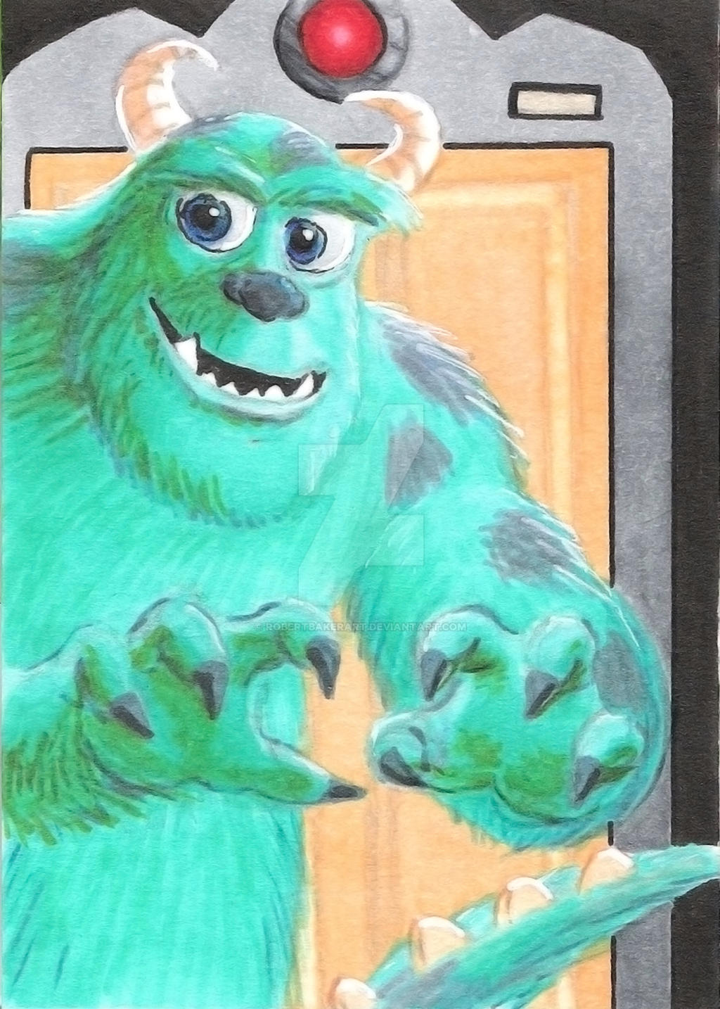Distorted Sully Sully by RobertBakerArt on DeviantArt