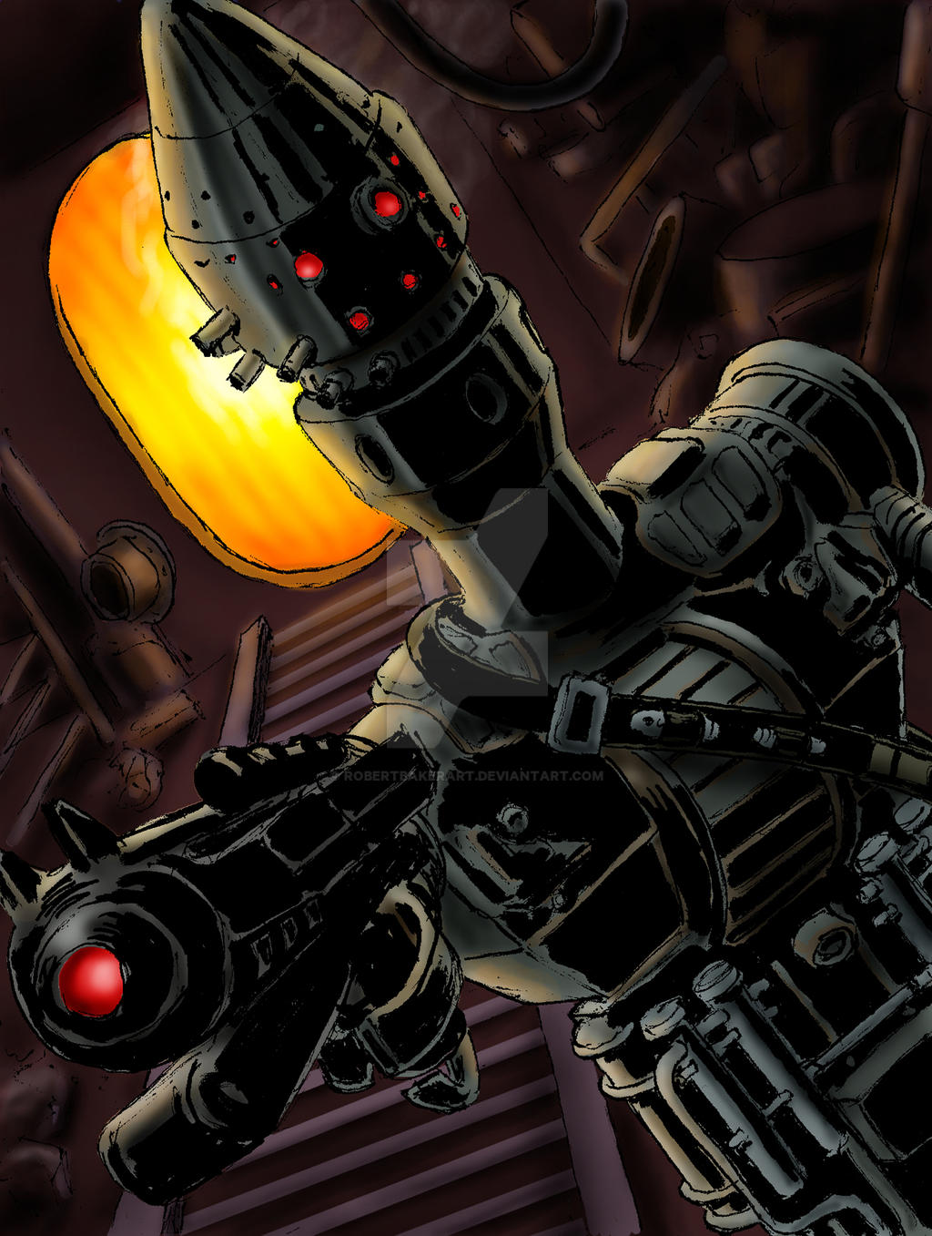 IG 88 By RobertBakerArt On DeviantArt