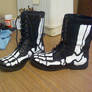 skelaton boots