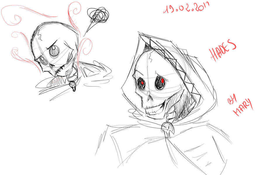 Hade Ward Drawing HADES Sketches by The--Magpie on DeviantArt