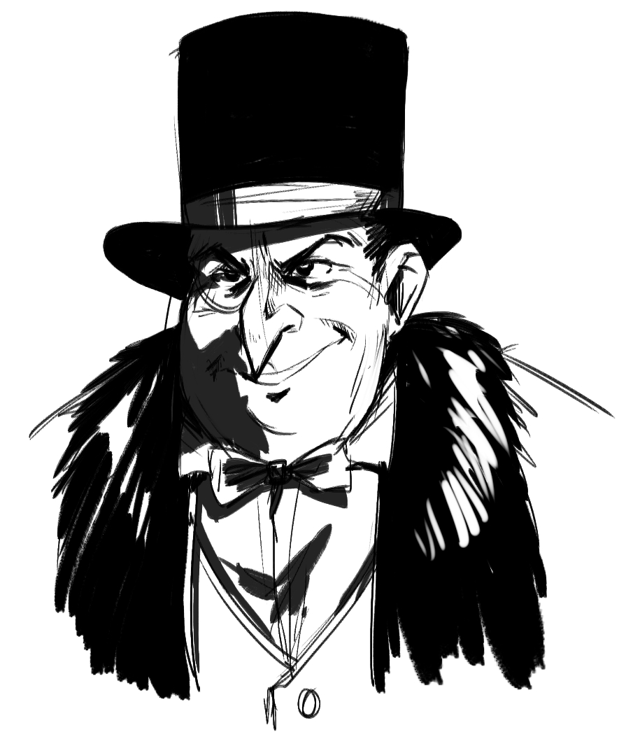 Penguin doodle