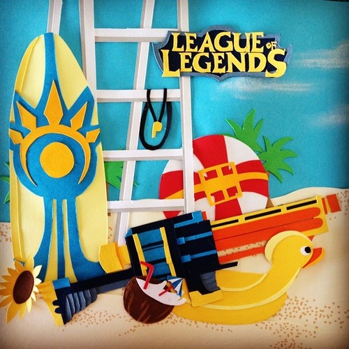 Summer Pool Party - League of Legends