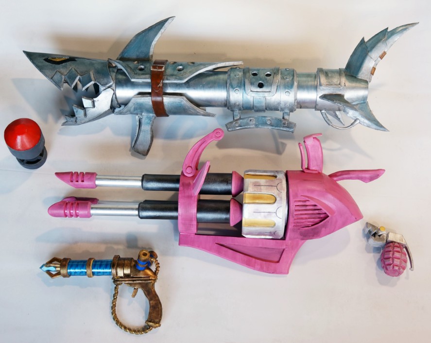 Jinx League Of Legends Weapons