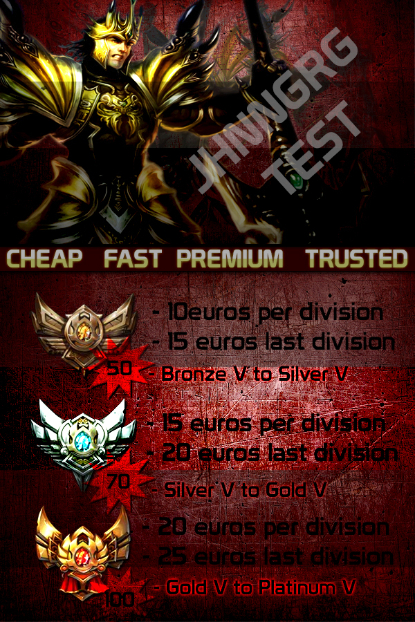 Cheap & Fast Elo Boost