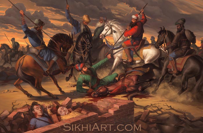 Banda Singh Bahadur Avenges Chotte Sahibzadey