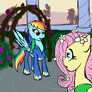 Bride of Discord - Fluttershy in the Garden 2