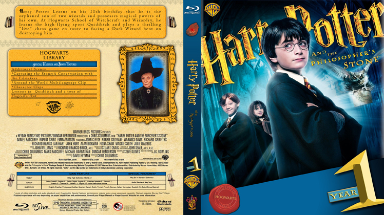 Harry Potter Bluray covers by cragman69 on DeviantArt