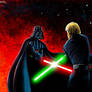 Darth Vader vs Luke Skywalker