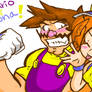 Journal Header: Wario and Mona