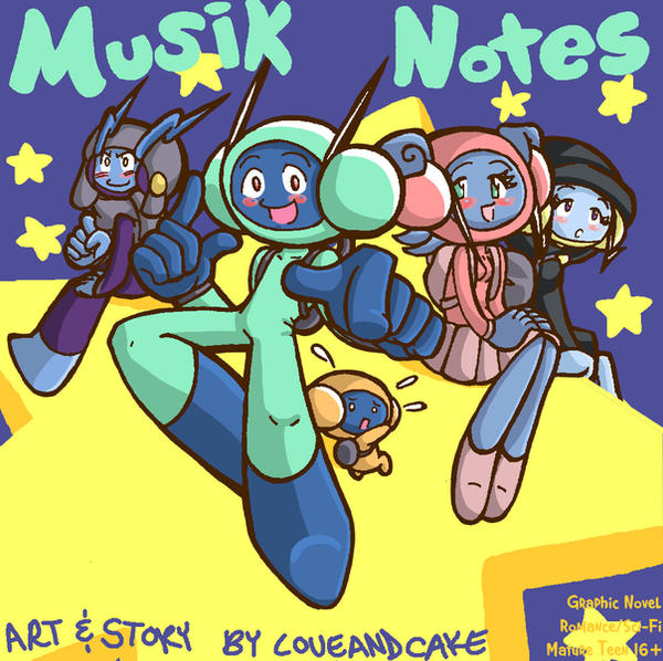 Music Notes Fans Promo Art: Musik Notes by LoveandCake on DeviantArt