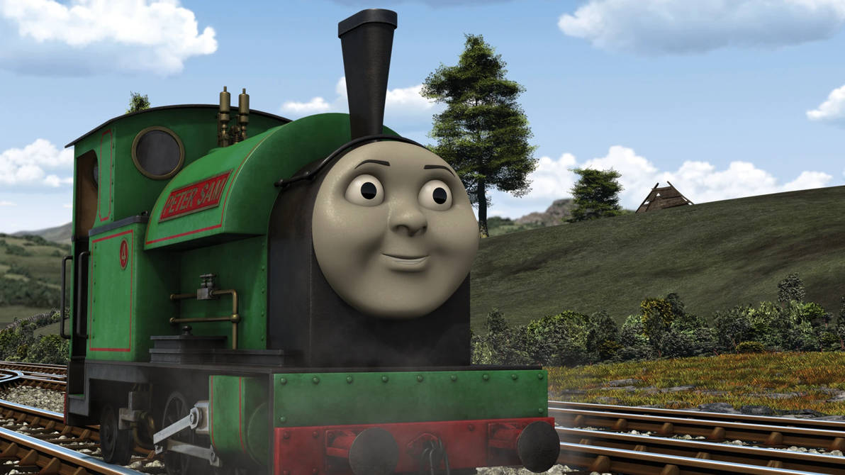 Peter Sam the Cheerful Little Engine A.C.A. by EG2202 on DeviantArt