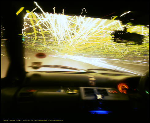 Long Exposure Car Ride