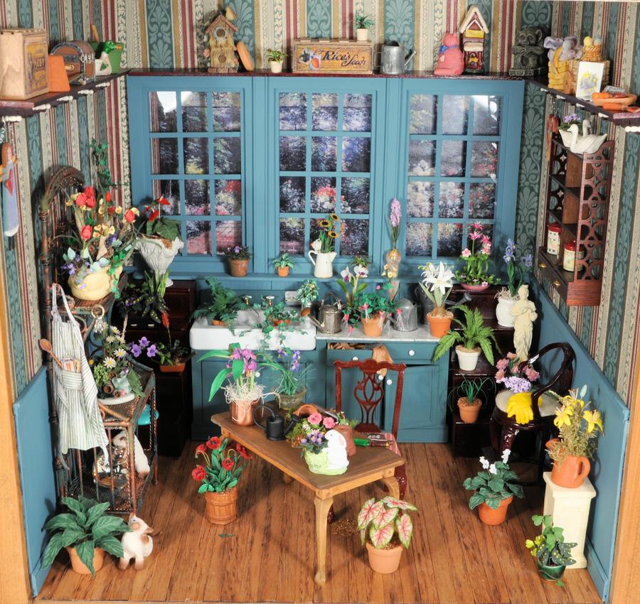 Gardening Room Miniature