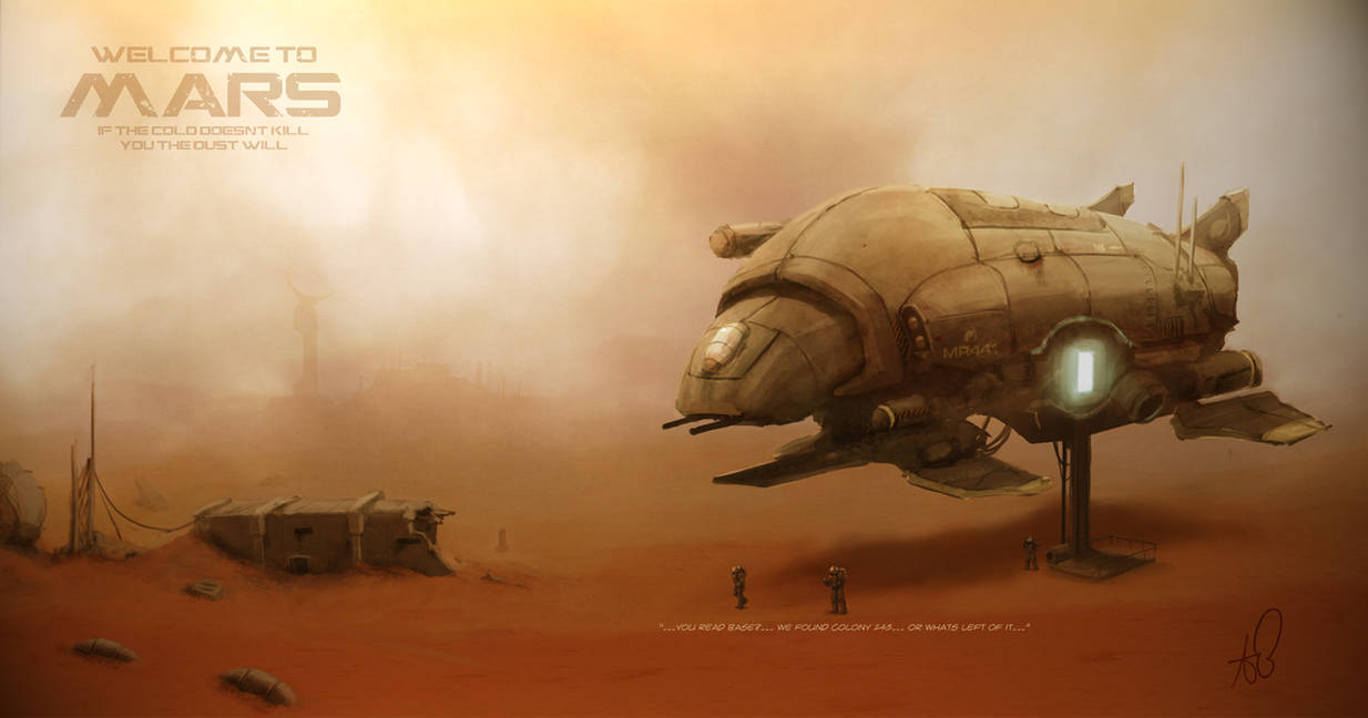 Welcome To Mars - CGpad by shinypants