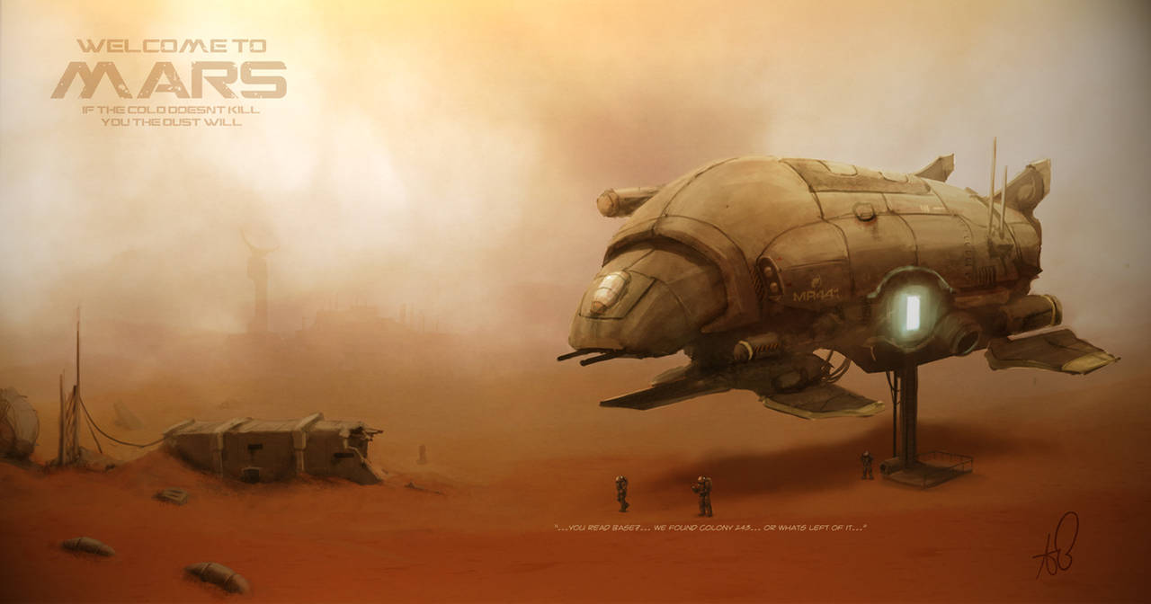 Welcome To Mars - CGpad by shinypants
