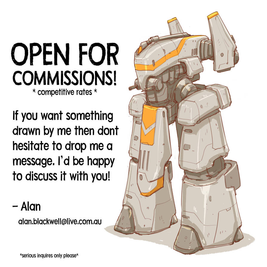 Open for Commissions...