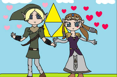 Link and Zelda-ADSD by nursal1060