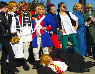 APH Cosplay-Face Family Reunion by nursal1060