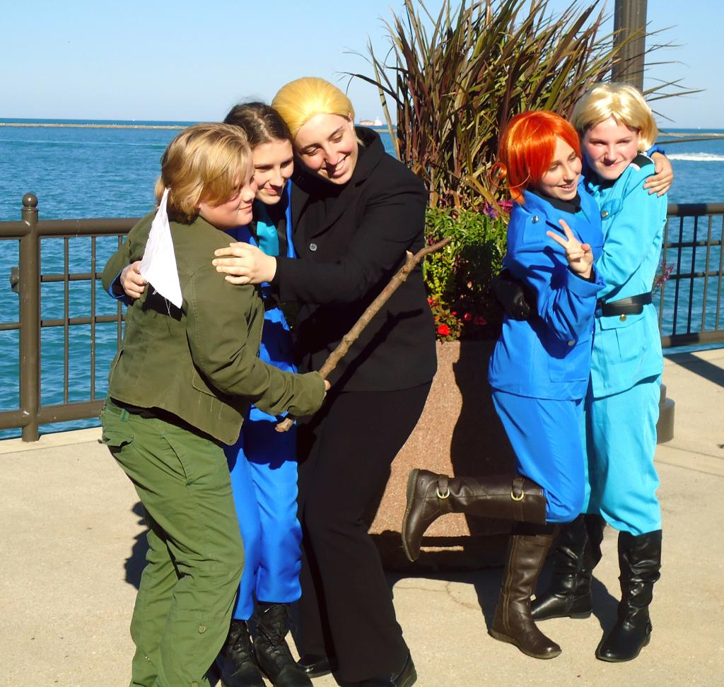 APH cosplay-Doitsu and Italia