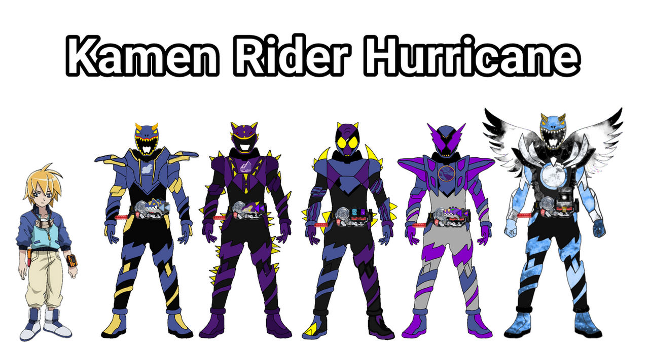 Kamen Rider Hurricane(all forms) by Kuugarissingultimate on DeviantArt