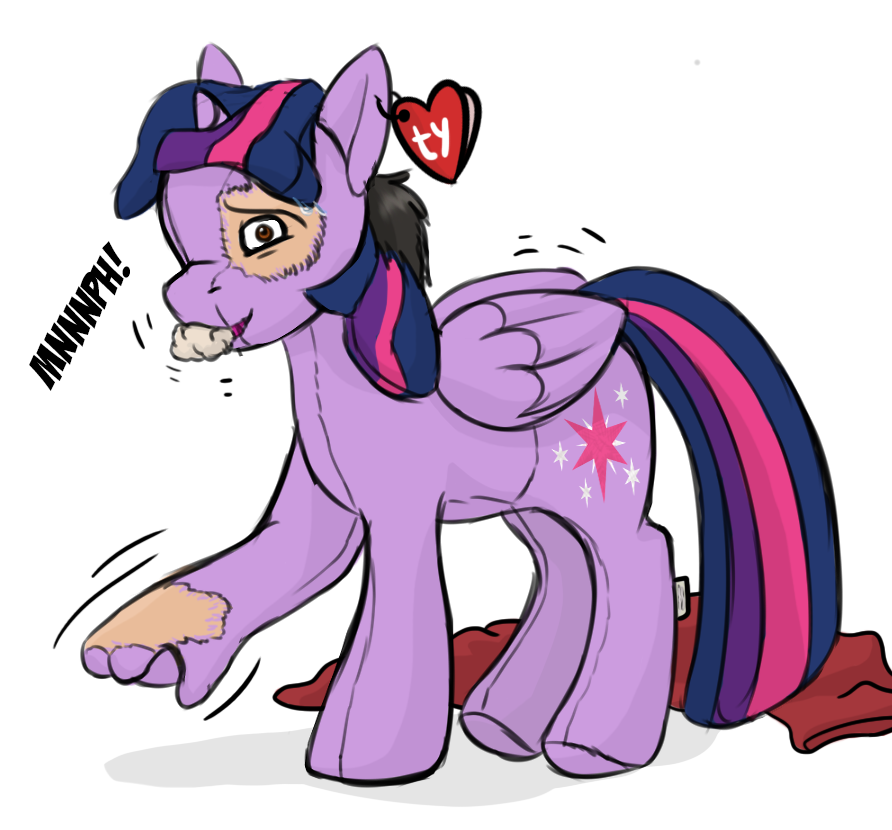 Twilight Sparkle plushie TF.