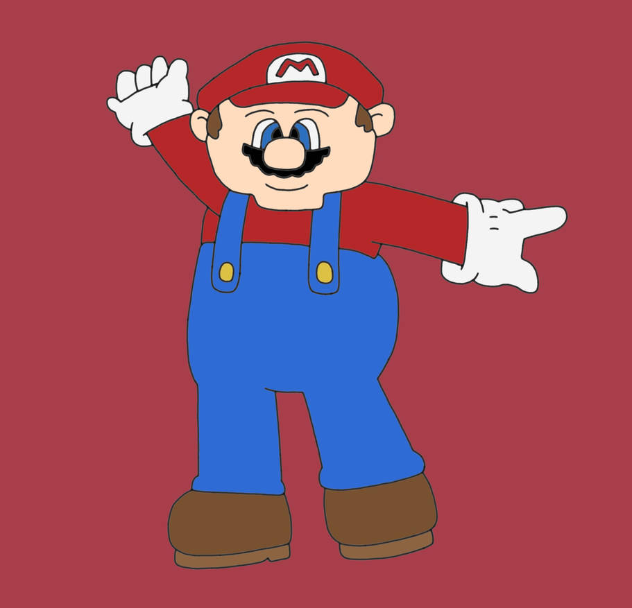 Mario Cartoon Deviantart Mario by SuperSaiyanRiley on DeviantArt