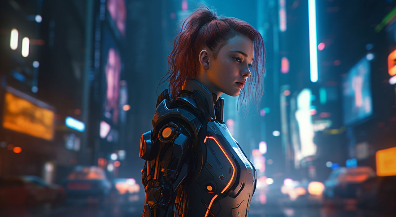 Cyber Girl By CHUTUART On DeviantArt cyber-girl-by-chutuart-on-deviantart