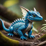 Baby blue dragon 