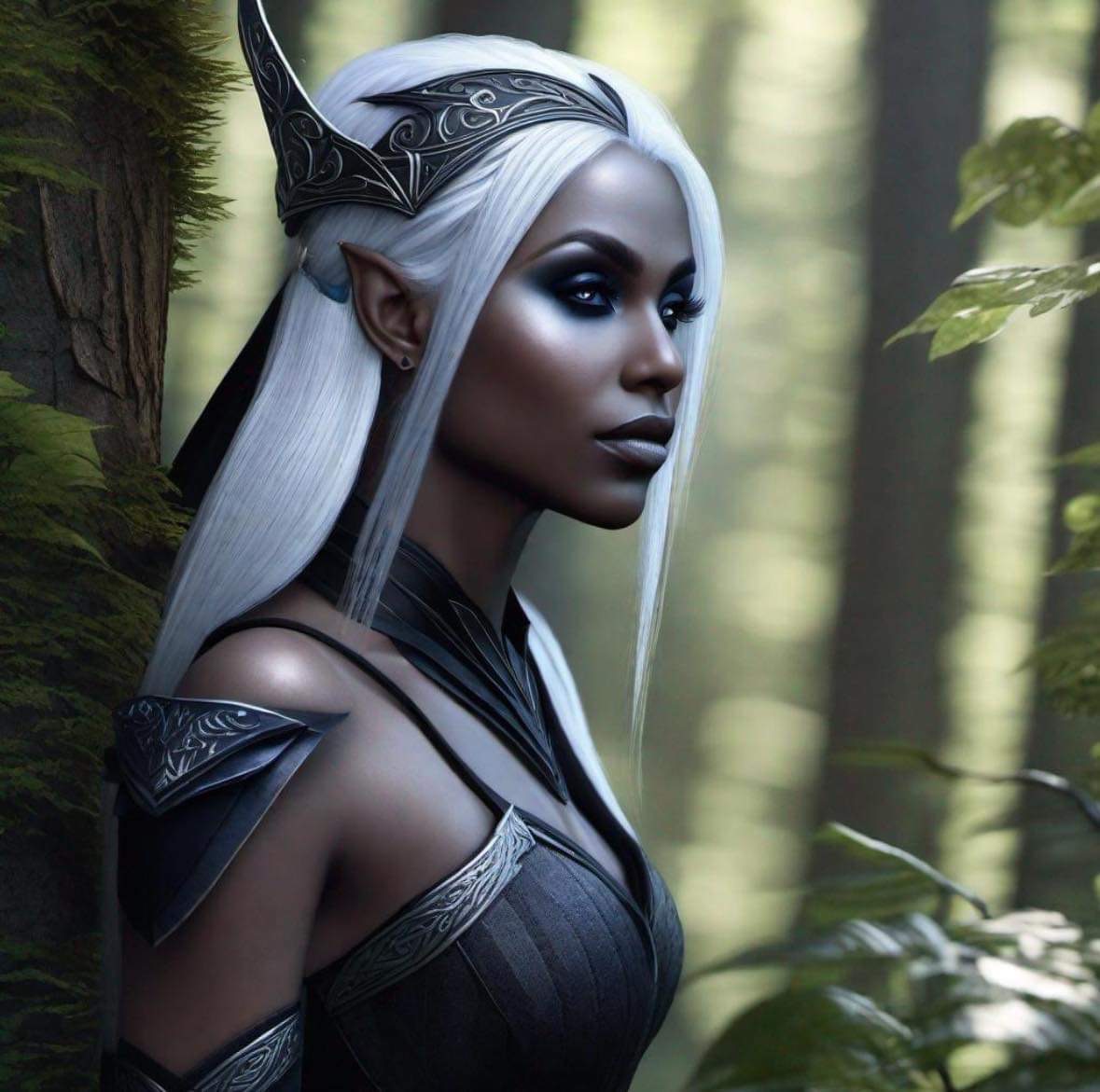 Drow Deviantart Female drow elf by candycane1969 on DeviantArt