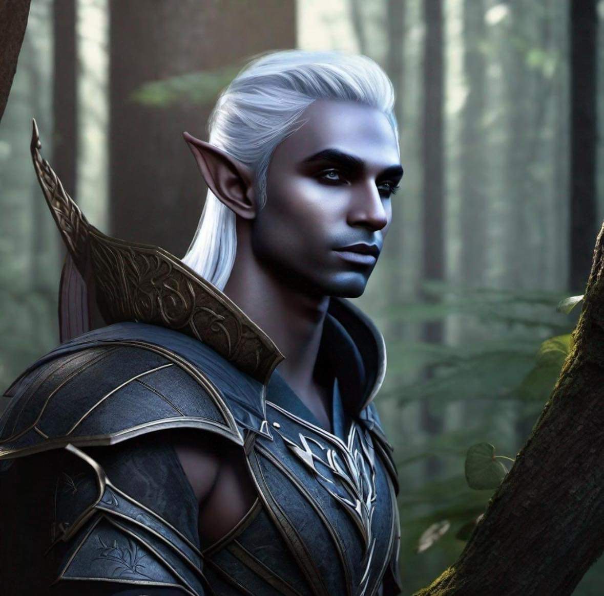Drow Deviantart Male drow elf by candycane1969 on DeviantArt