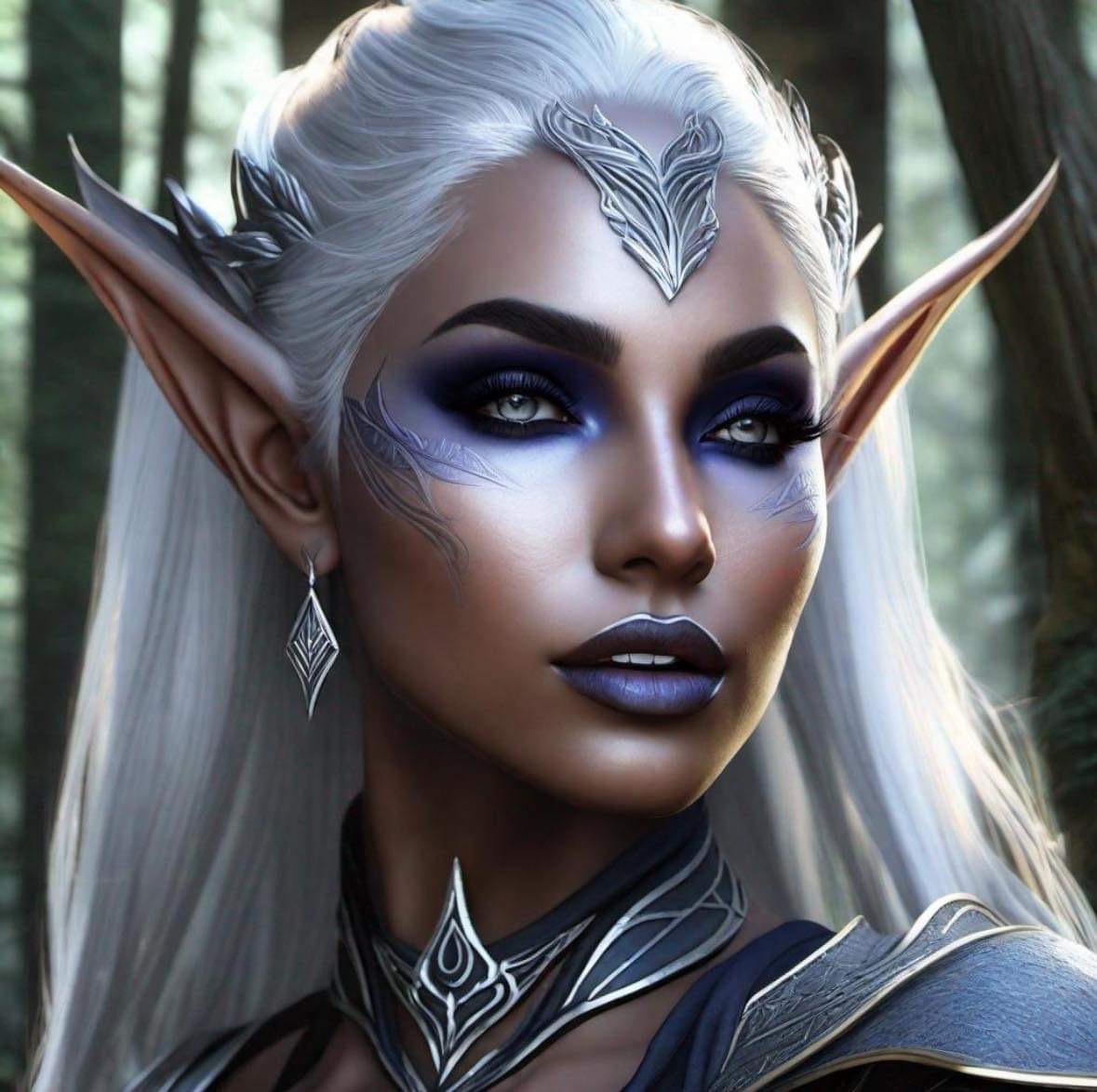 Drow Deviantart Female drow elf by candycane1969 on DeviantArt