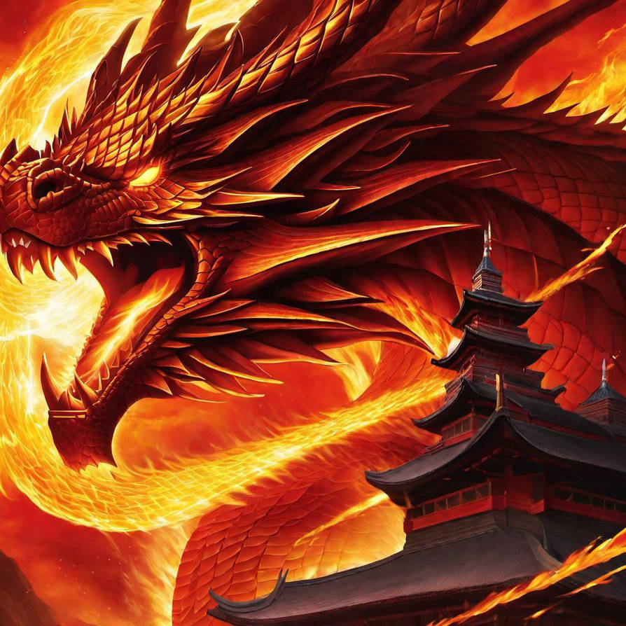 Fire Driagon Fire dragon by candycane1969 on DeviantArt