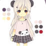 Panda Girl Adopt [CLOSED]