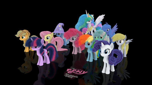 MLP Fluffy - All Together - Version 1 - OLD