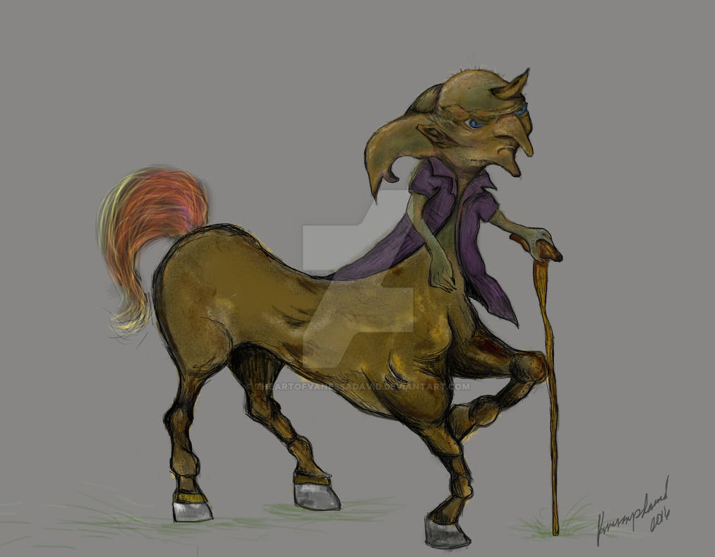 Centaur Final by TheArtOfVanessaDavid on DeviantArt