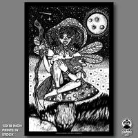 Mushroom Fae (12x18 Print In Stock)