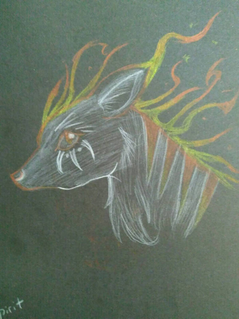 fire fox spirit by flamedemon09 on DeviantArt
