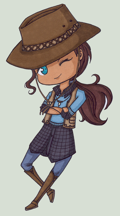 Lil' Aussie Cowgirl