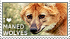 I love Maned Wolves by WishmasterAlchemist