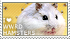 I love Winter White Russian Dwarf Hamsters by WishmasterAlchemist