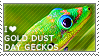 I love Gold Dust Day Geckos by WishmasterAlchemist