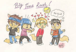 Big Time Rush as HTF