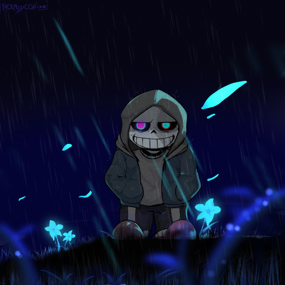 Dust!Tale Sans by FacelessIcon on DeviantArt
