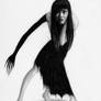 Woman With The Black Arm Of Demon Ghost