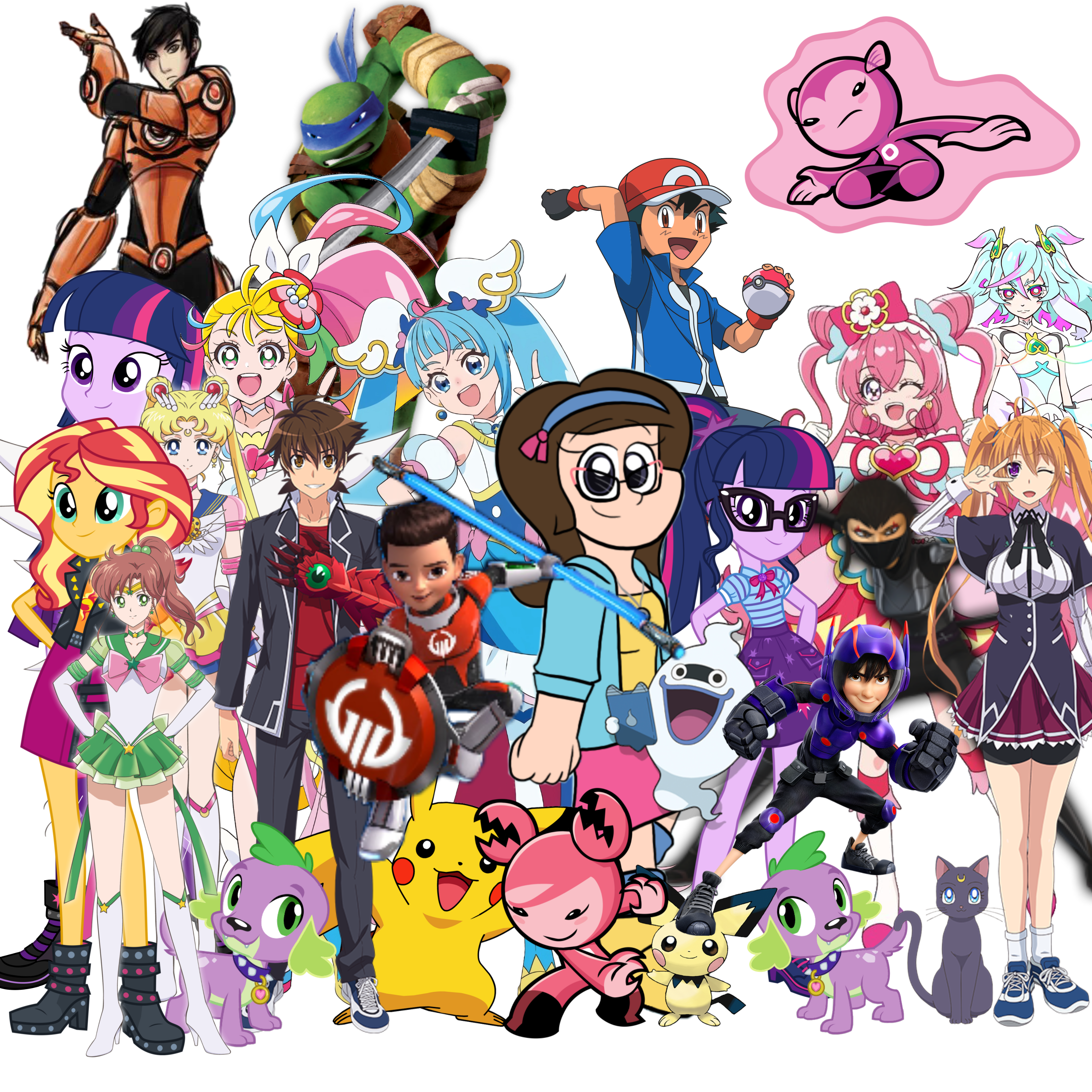 Cartoon Heroes in Pretty Cure All Stars F by mochamars1217 on DeviantArt